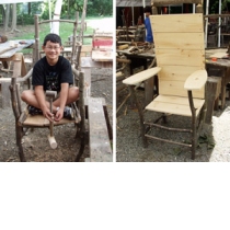 Thumbnail of Rustic Chair project